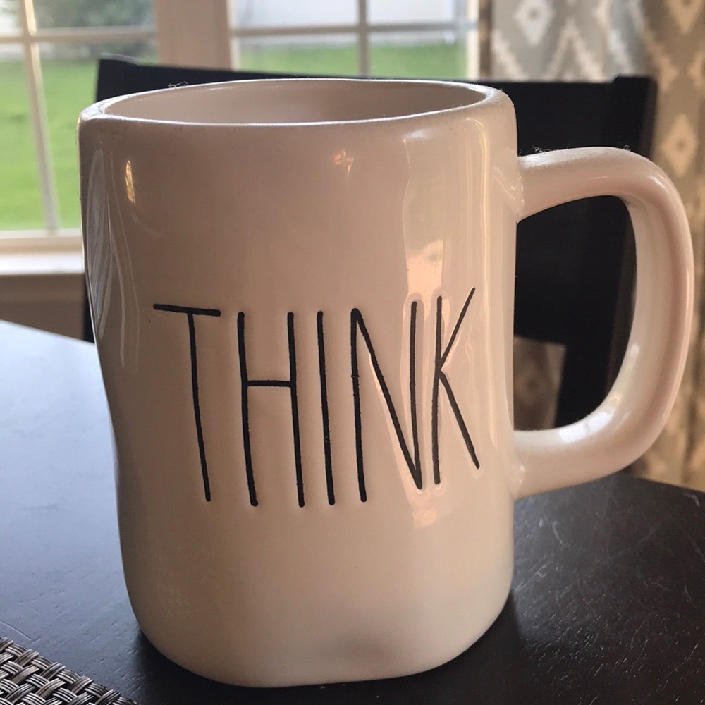 Rae Dunn “Think” mug